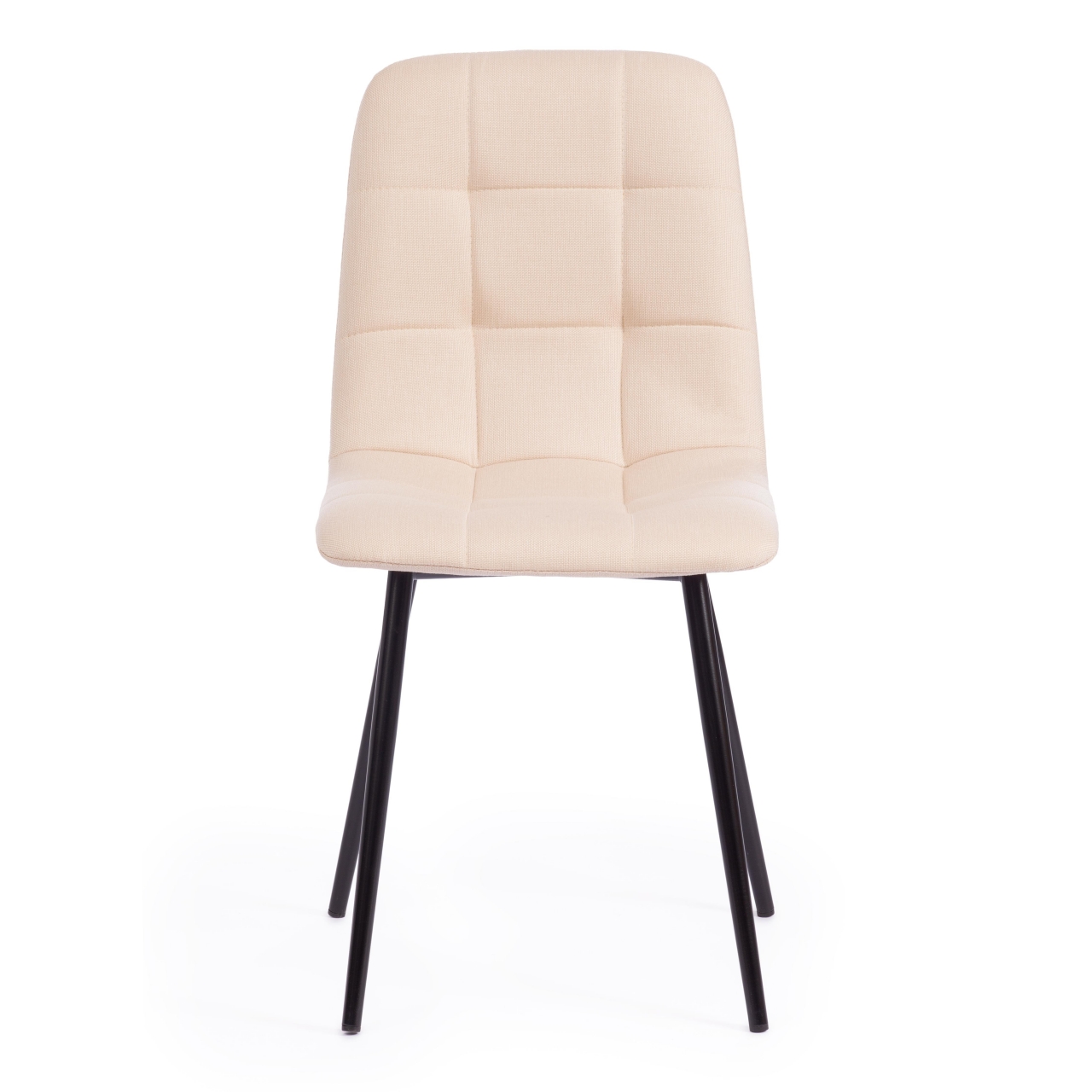 Стул CHILLY MAX ткань/металл, 45 х 54 х 90 см , бежевый 08/черный
