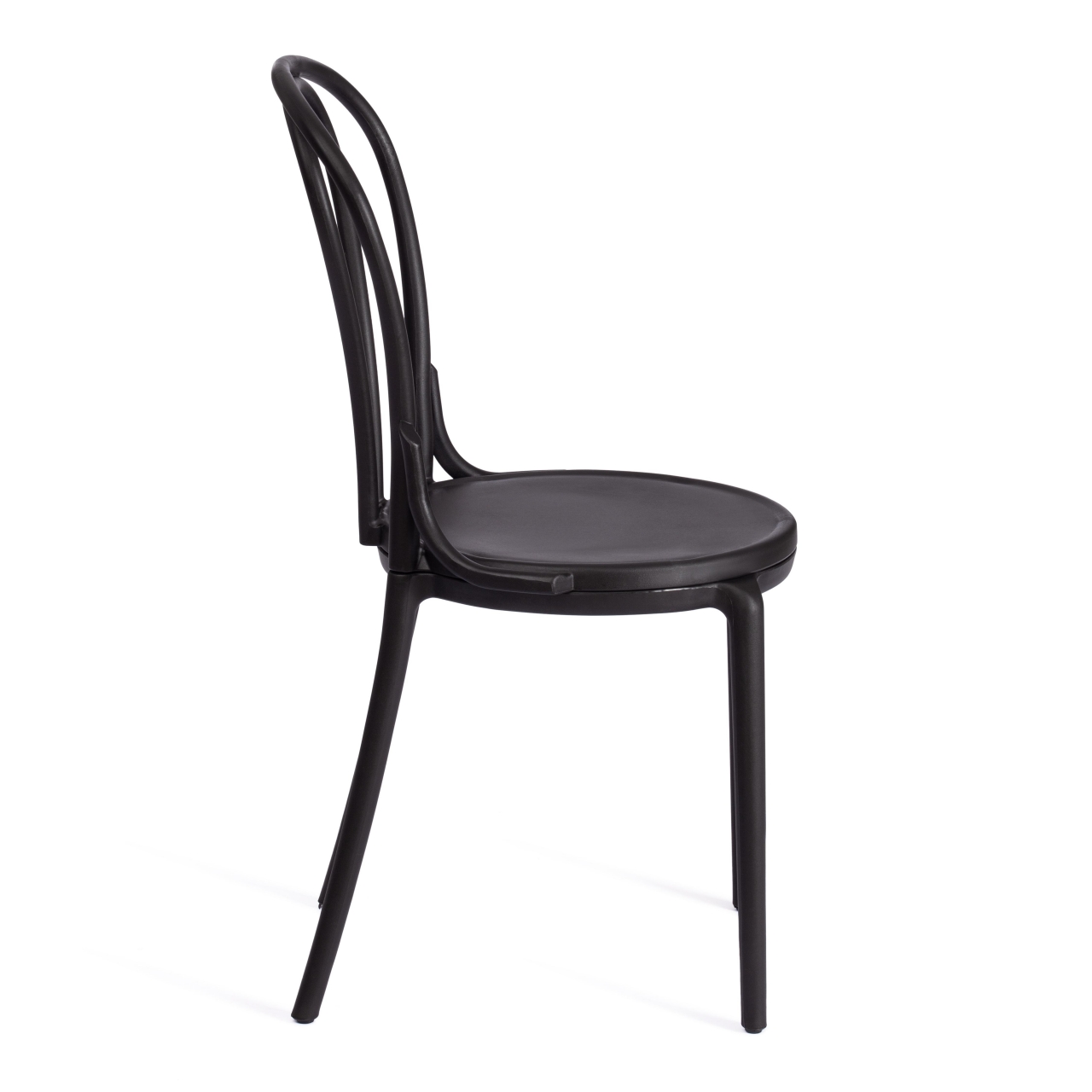Стул THONET (mod. PL62) / 1 шт. в упаковке пластик, 42 x 52 x 89 см, Black (черный) 05