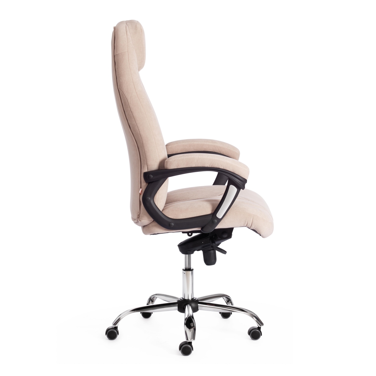 Кресло BOSS Lux флок , бежевый/бежевый перф., 7/7/06