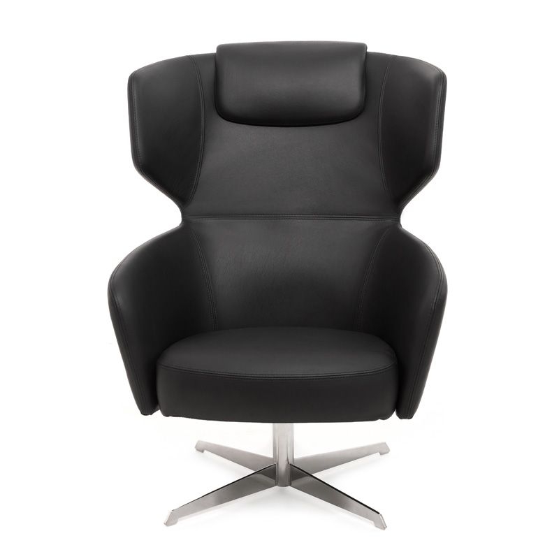 Кресло Recliner VENTO High R7 Dakota black Черное