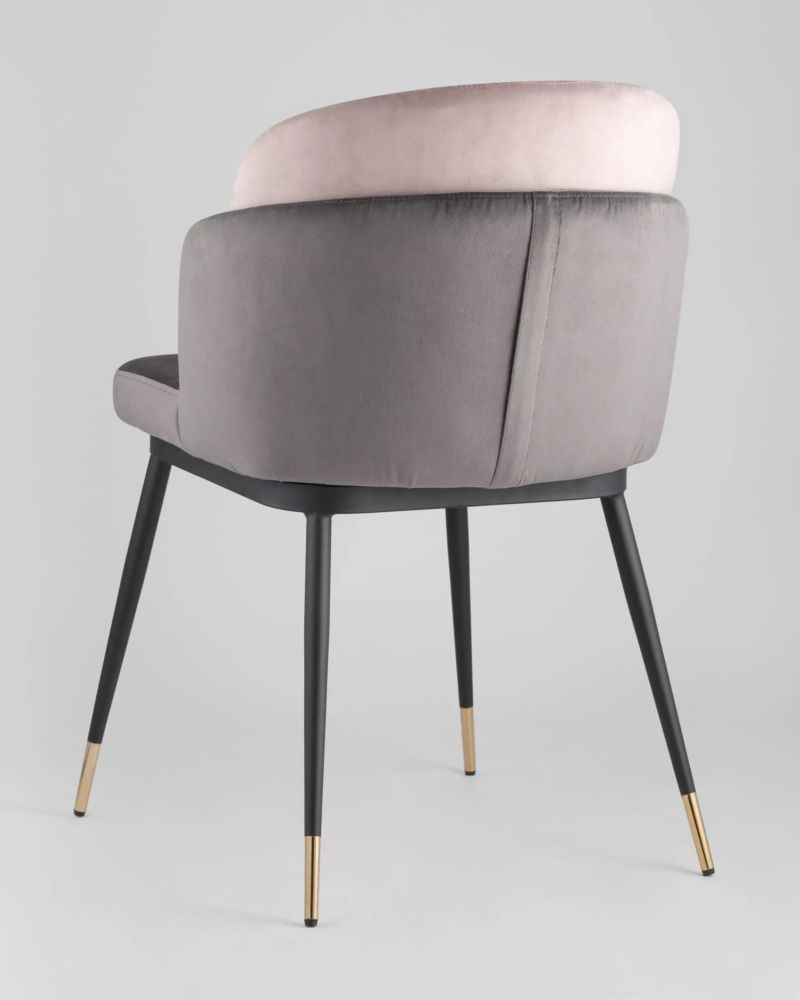 Стул мягкий Пенелопа темно-серый 2 шт