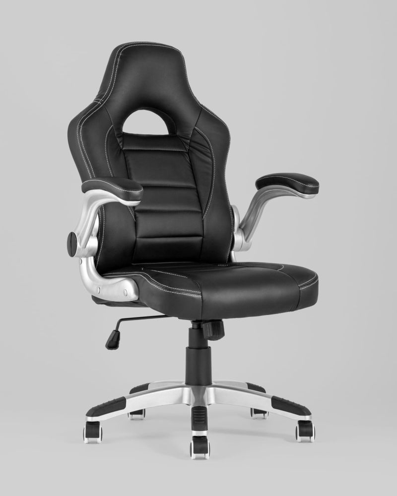 Игровое кресло ТопЧаирс Генесис Черное / TopChairs Genesis