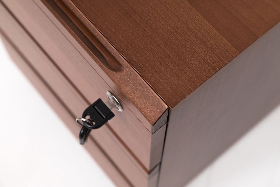 Тумба подкатная LAMARI 105 301 WAL Итальянский орех