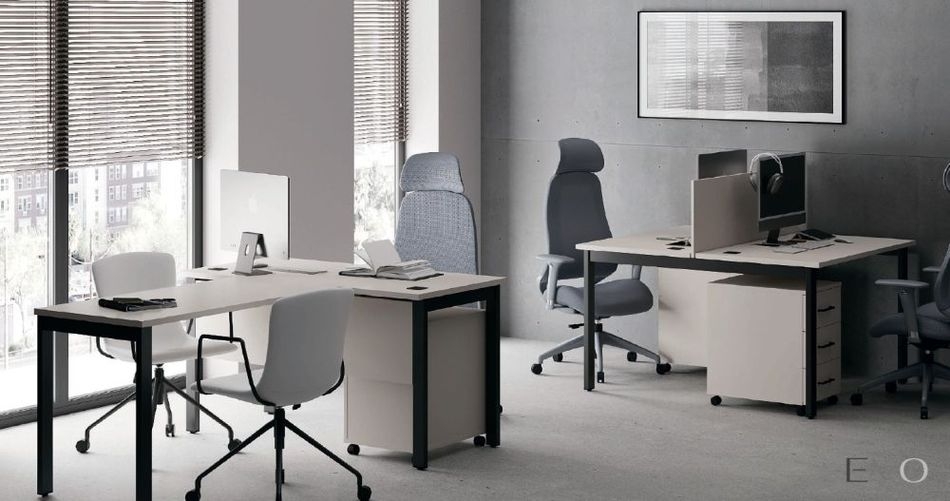 Комплект офисной мебели Everprof EVO №003 Белый Черный