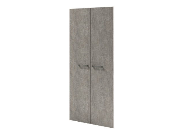 Двери высокие D-030 Бетон Чефалу/Трюфель