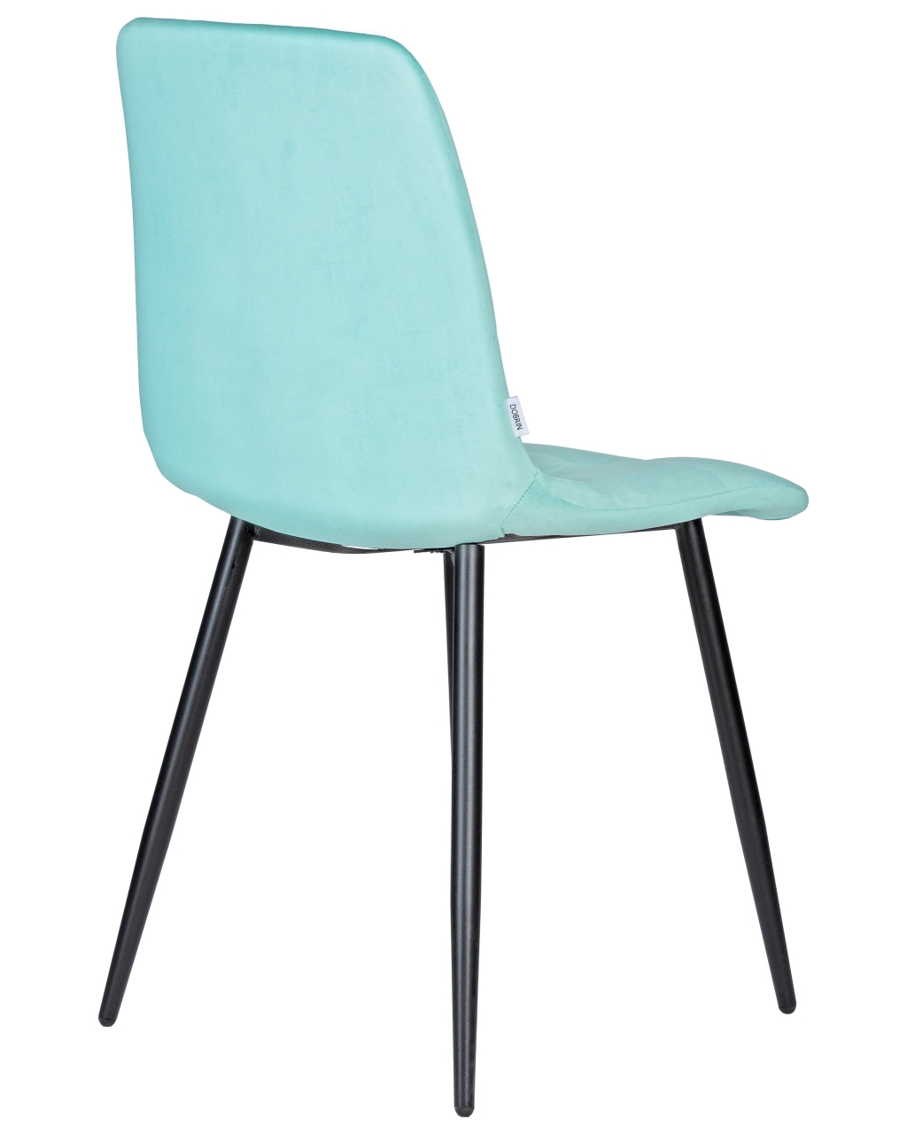 Стул обеденный DOBRIN CHILLY (Мятный Holland 50, основание черное) 4 шт