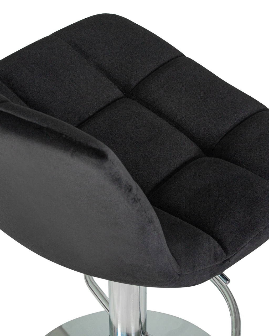 Стул барный DOBRIN TAILOR Черный велюр MJ9-101
