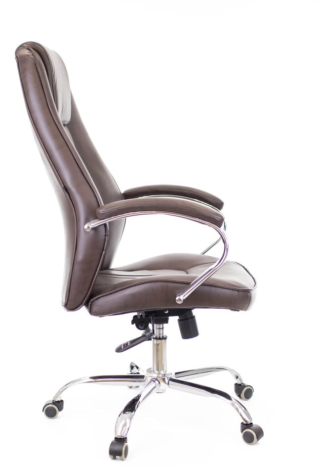 Кресло для руководителя Everprof Long TM Экокожа Коричневый