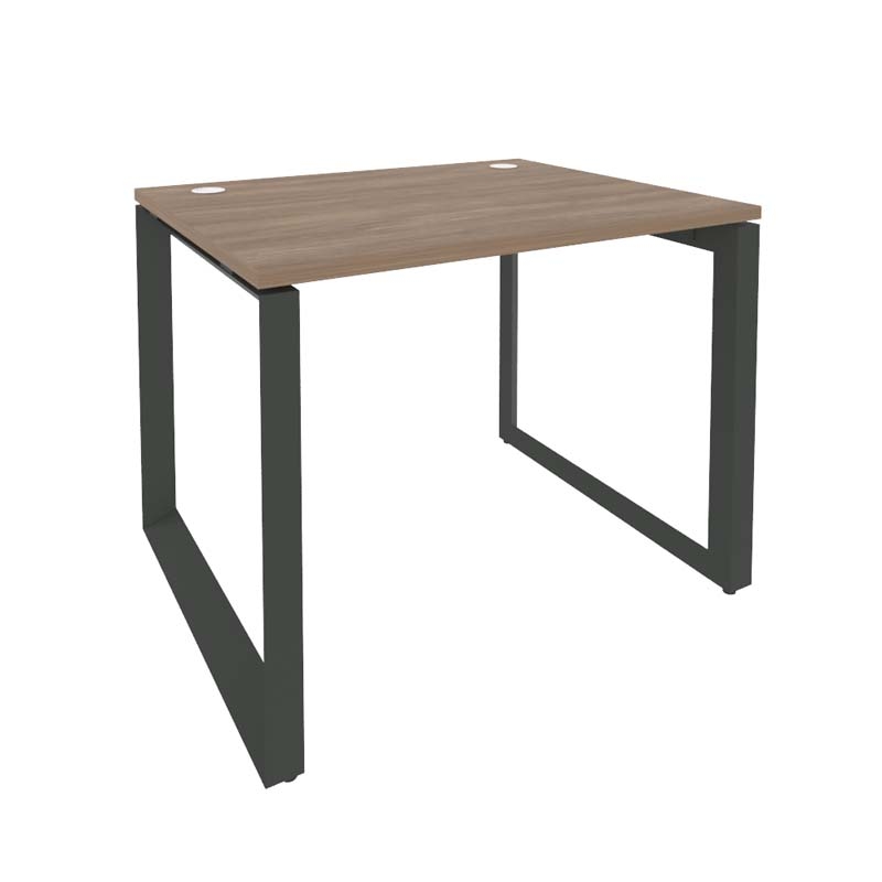 Стол рабочий на О-образном м/к ONIX O.MO-SP-1.8 Дуб Аризона/Антрацит