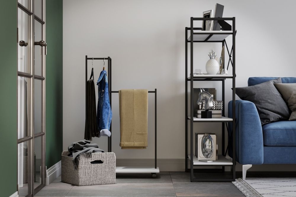 Вешалка гардеробная Стик Белый