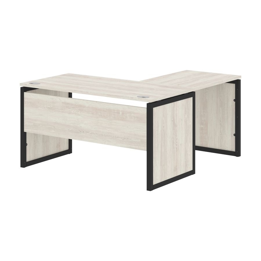 Стол письменный угловой левый XTEN-QP XQPCT 1415 L Сосна Эдмонт Антрацит