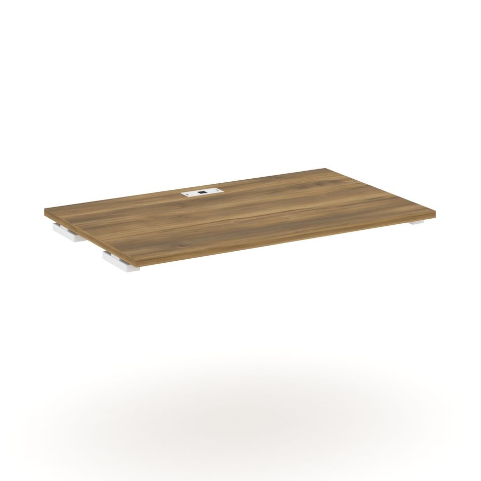 Стол-приставка к двум опорным тумбам/шкафам CONCEPT CN.OSPR-006 Сандал Янтарный Белый