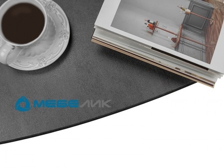 Стол журнальный Престон Бетон/черный