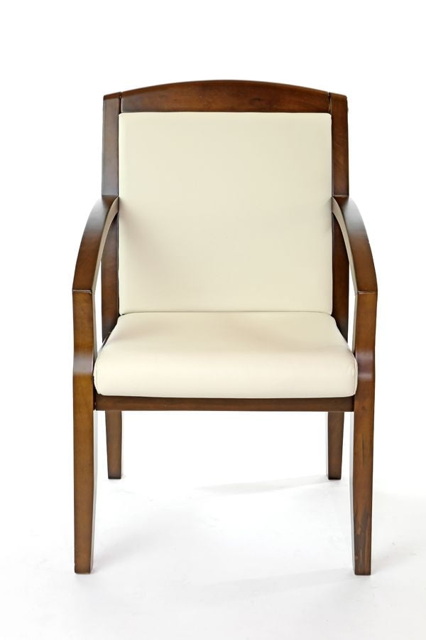 Кресло Senator 2019 Ivory 22042 walnut