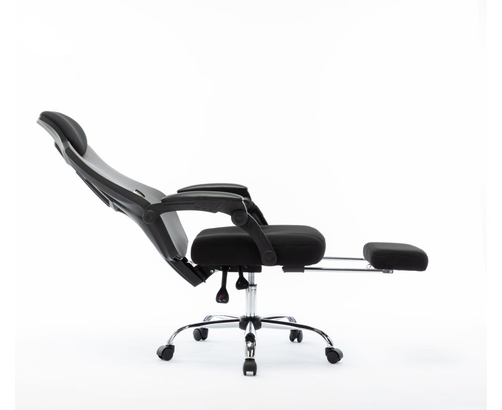 Кресло офисное H-051 black frame