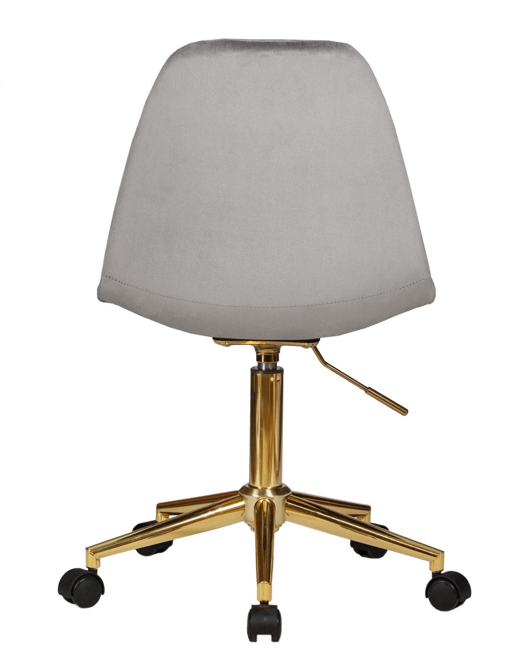 Офисное кресло для персонала DOBRIN DIANA Серый велюр MJ9-75