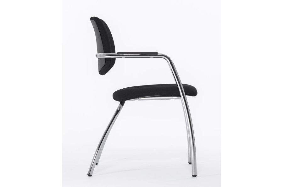 Кресло на 4-х опорах Urban 4legs SLW 50 Черный Хром