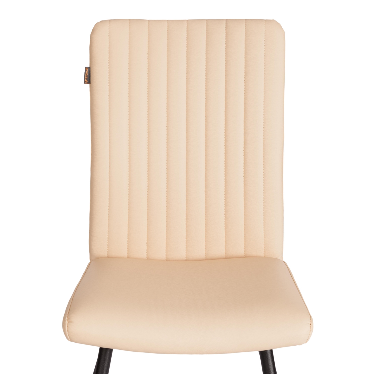 Стул обеденный Monte Carlo TREND, экокожа, бежевая, 49х51х93 см