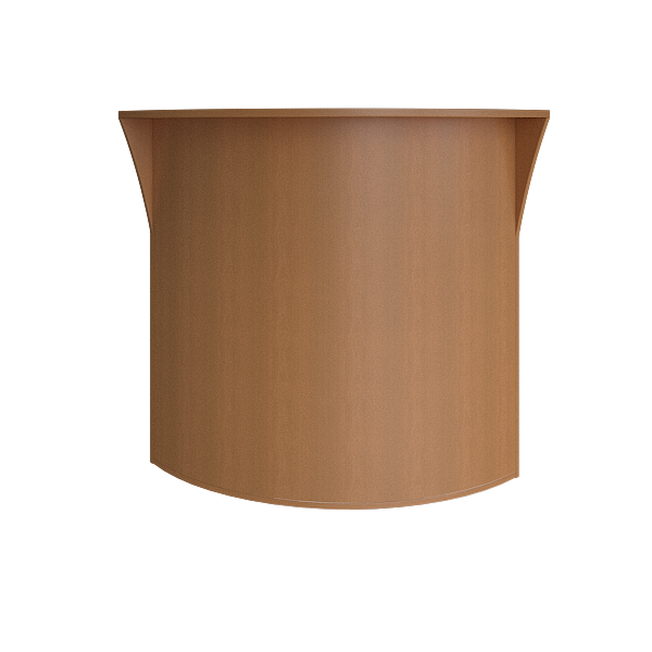 Стойка угловая (радиусный элемент - ХДФ) Riva А.РС-5 Груша Ароза