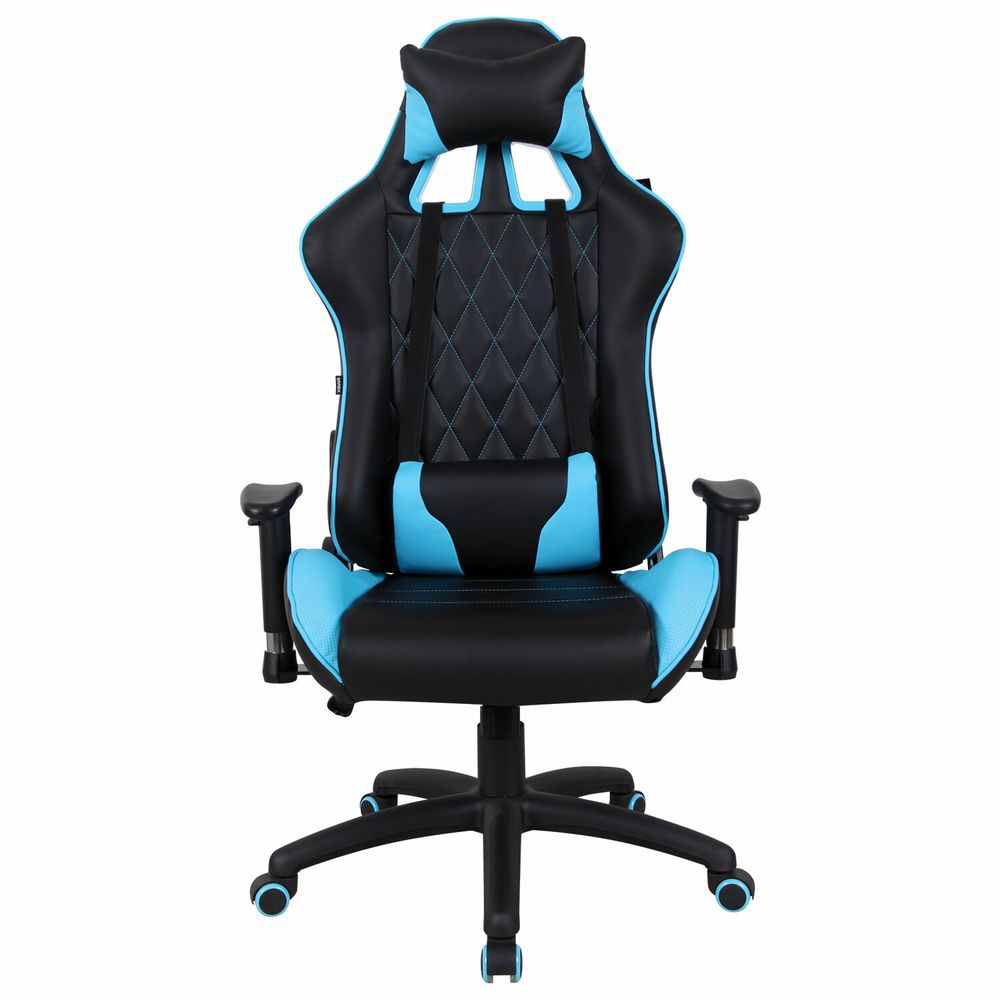 Кресло компьютерное BRABIX BRABIX GT Master GM-110 Черный-голубой