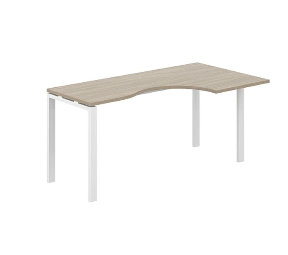 Стол эргономичный правый Sigma SG.232.OD.63.WH.R Дуб темный Белый