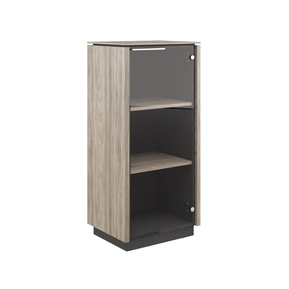 Шкаф однодверный средний стекло правый CAP31143001 Вяз