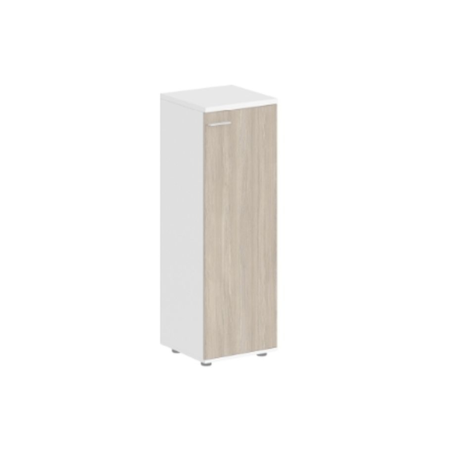 Шкаф средний правый Sigma SG.804.WH.OD.R Белый Дуб темный