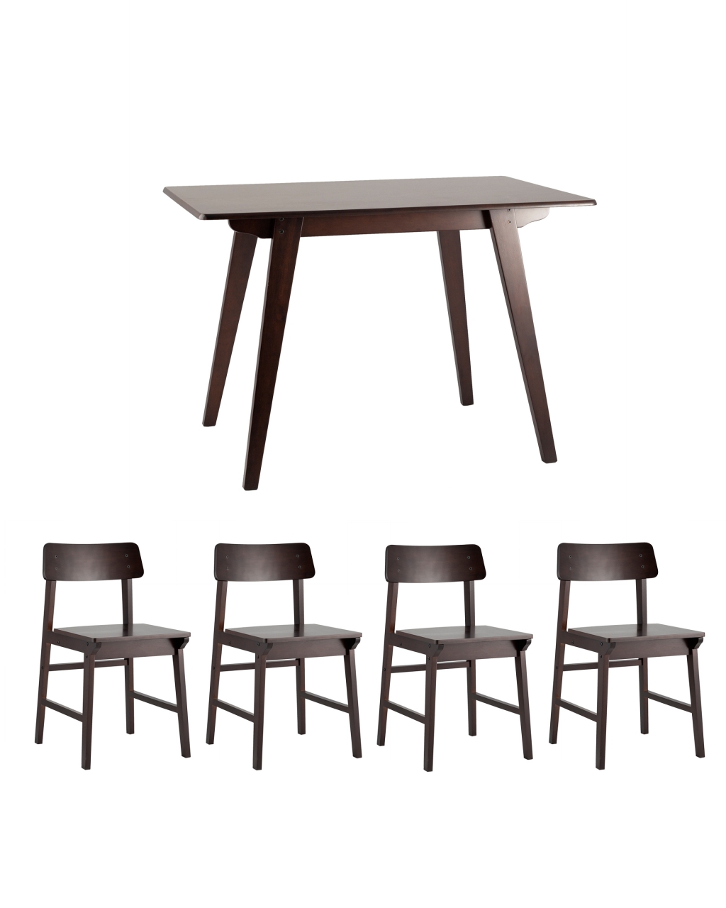 Обеденная группа Gudi, стулья Oden Wood