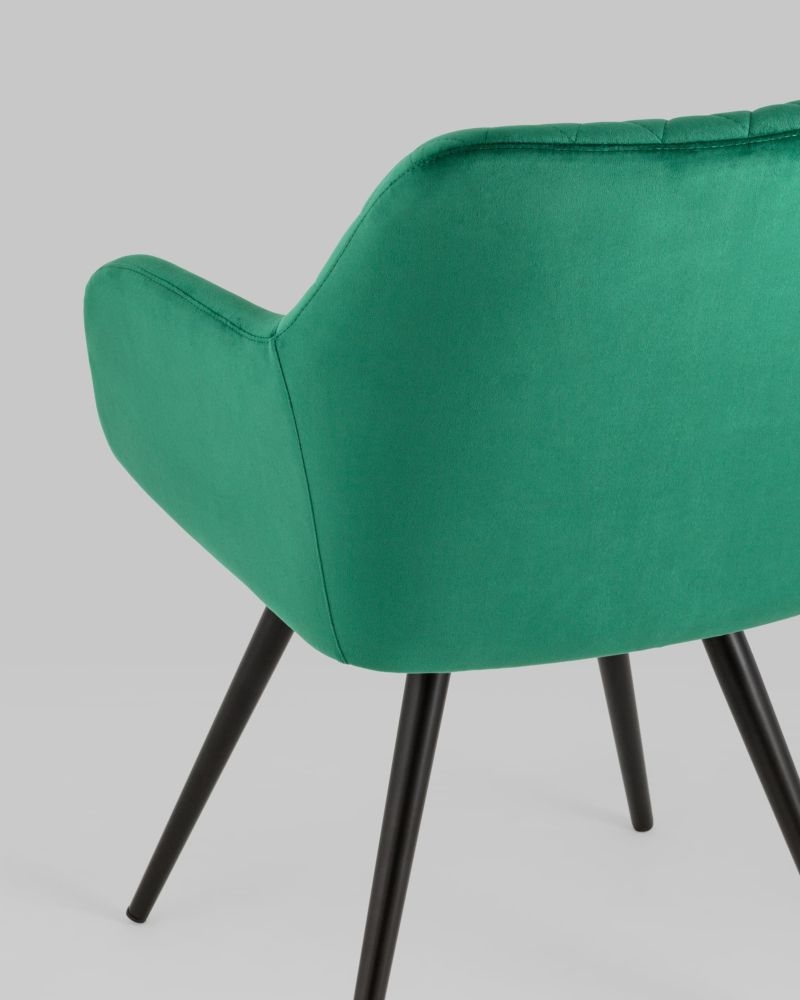 Стул вращающийся Дастин велюр Зеленый