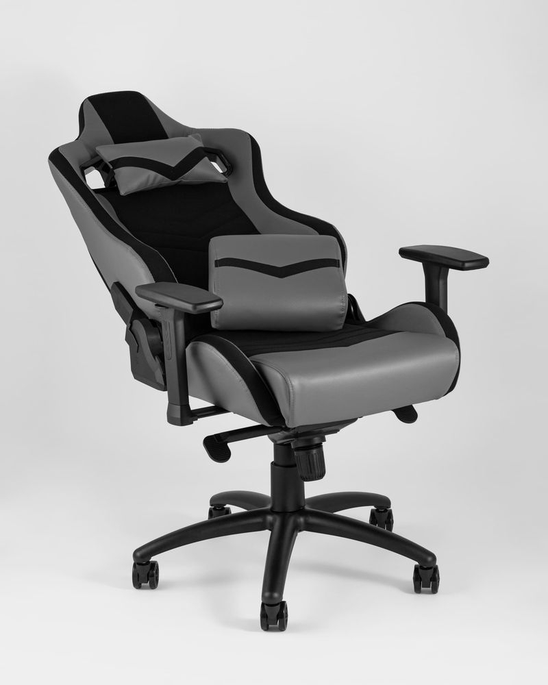 Геймерское кресло TopChairs Racer Premium Серый