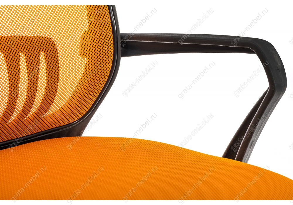 Стул Point оранжевый / черный