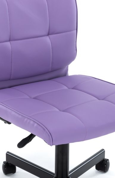 Кресло для персонала Everprof EP-300 Экокожа Сиреневый