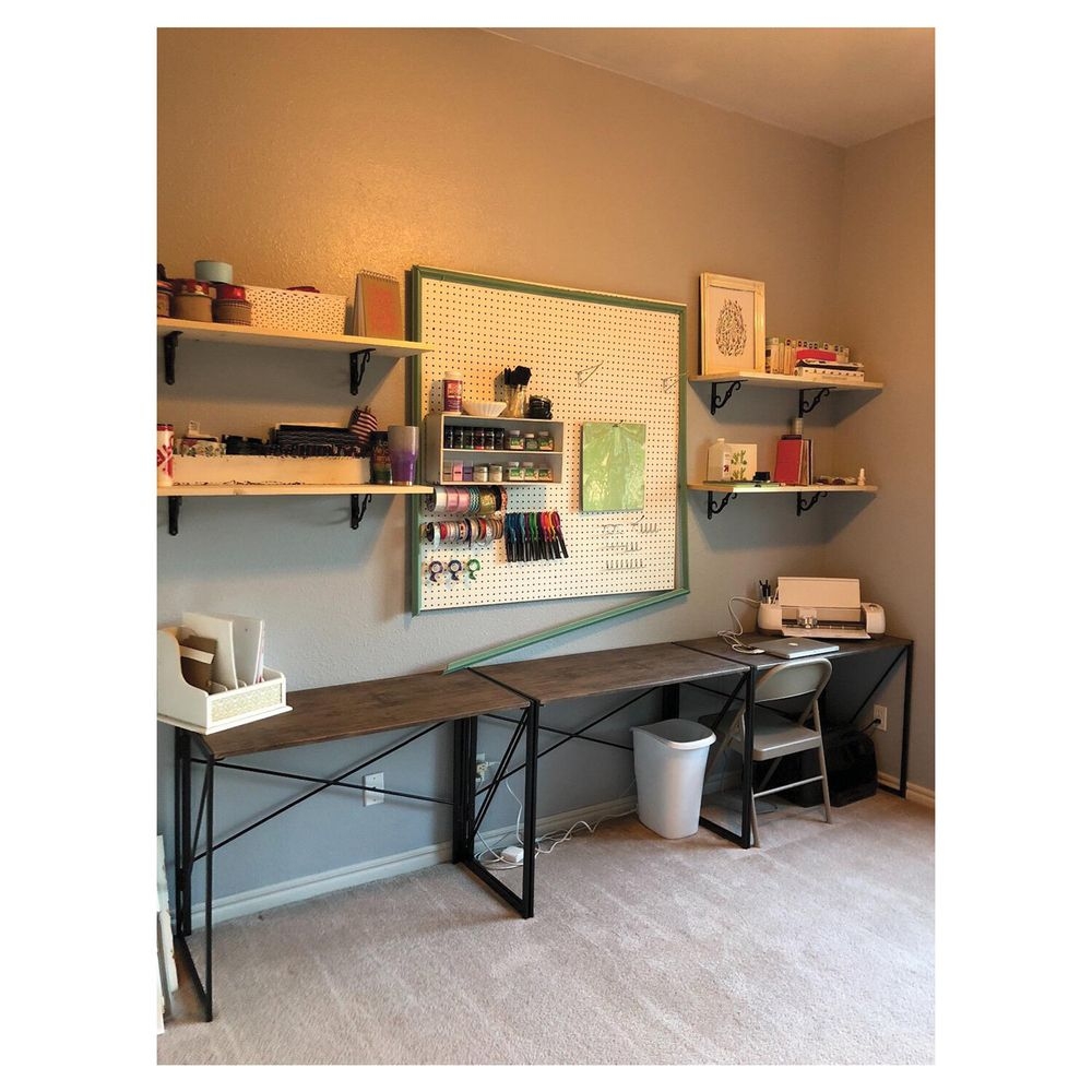 Стол на металлокаркасе BRABIX LOFT CD-002 Мореный дуб