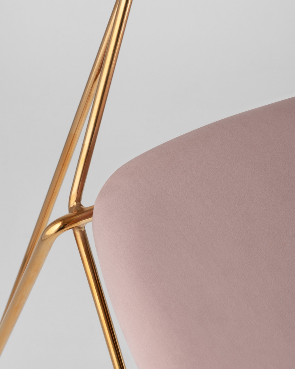 Стул Элис мягкий Розовый
