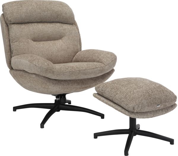 Кресло-реклайнер Everprof Kiwi Ткань Бежевый