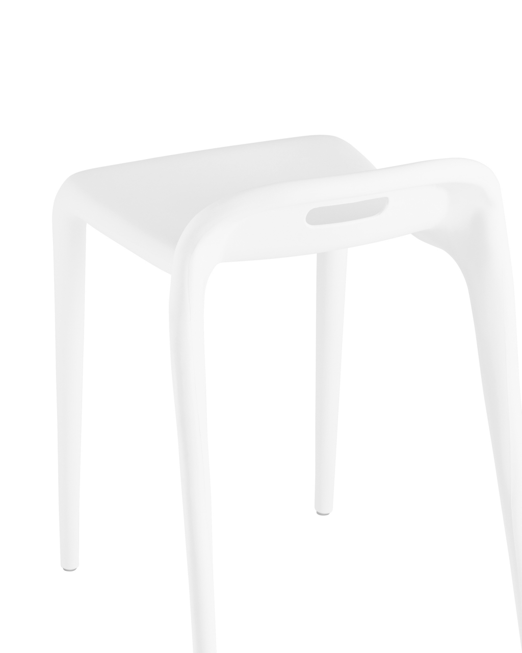 Табурет Sletten пластик Белый