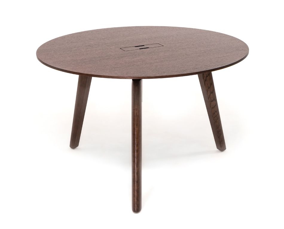 Стол для переговоров D120 RAIL RT.D120.V0 Дуб Табак