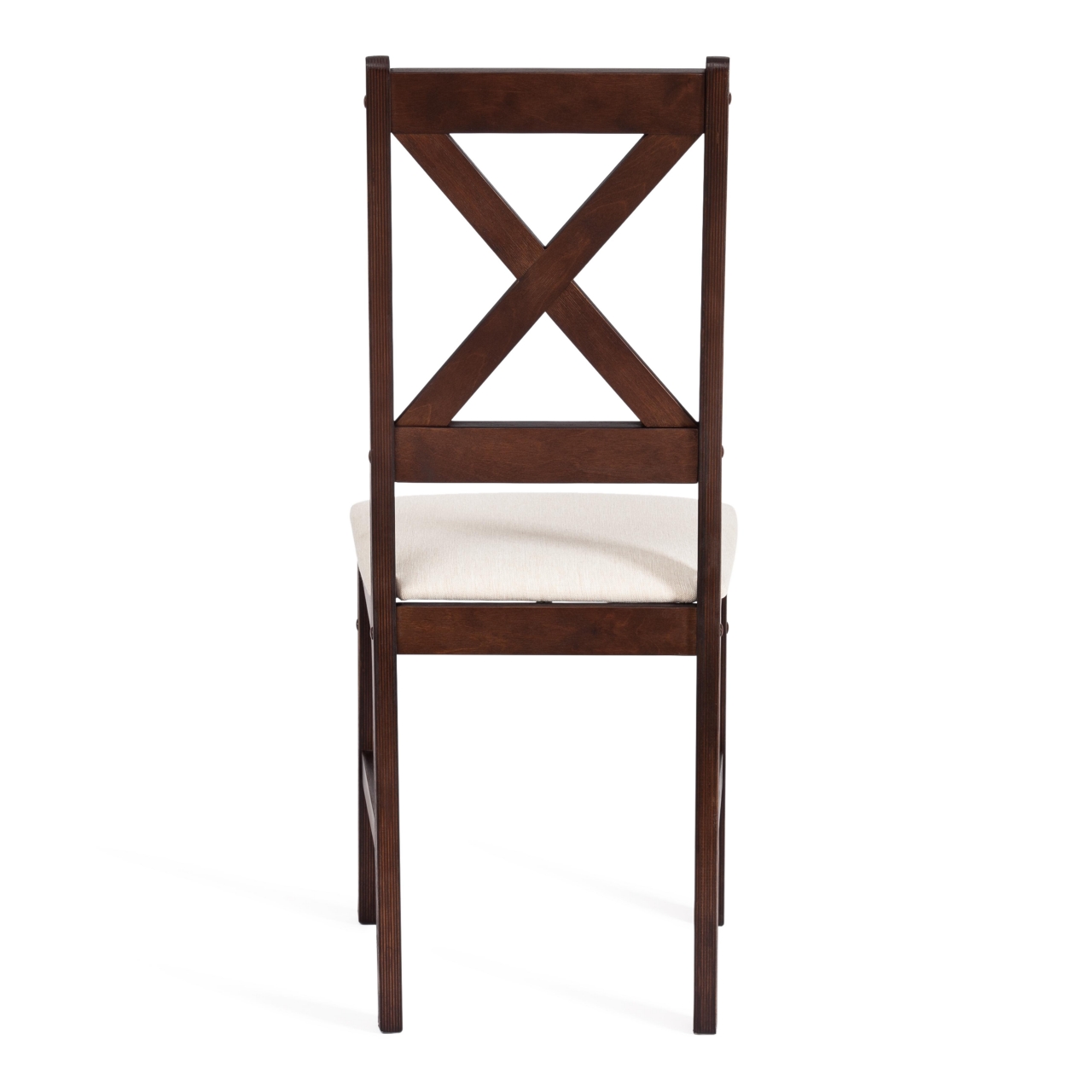 Стул CROSSMAN Многослойная фанера, 100*41*40, Cappuchino, ткань бежевая (81/10) разобранный