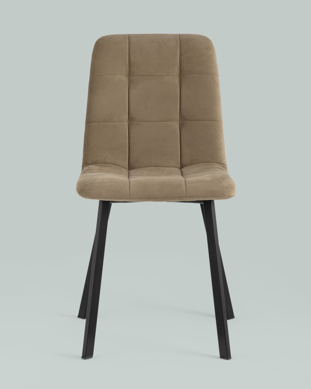 Стул Oliver Square велюр Капучино