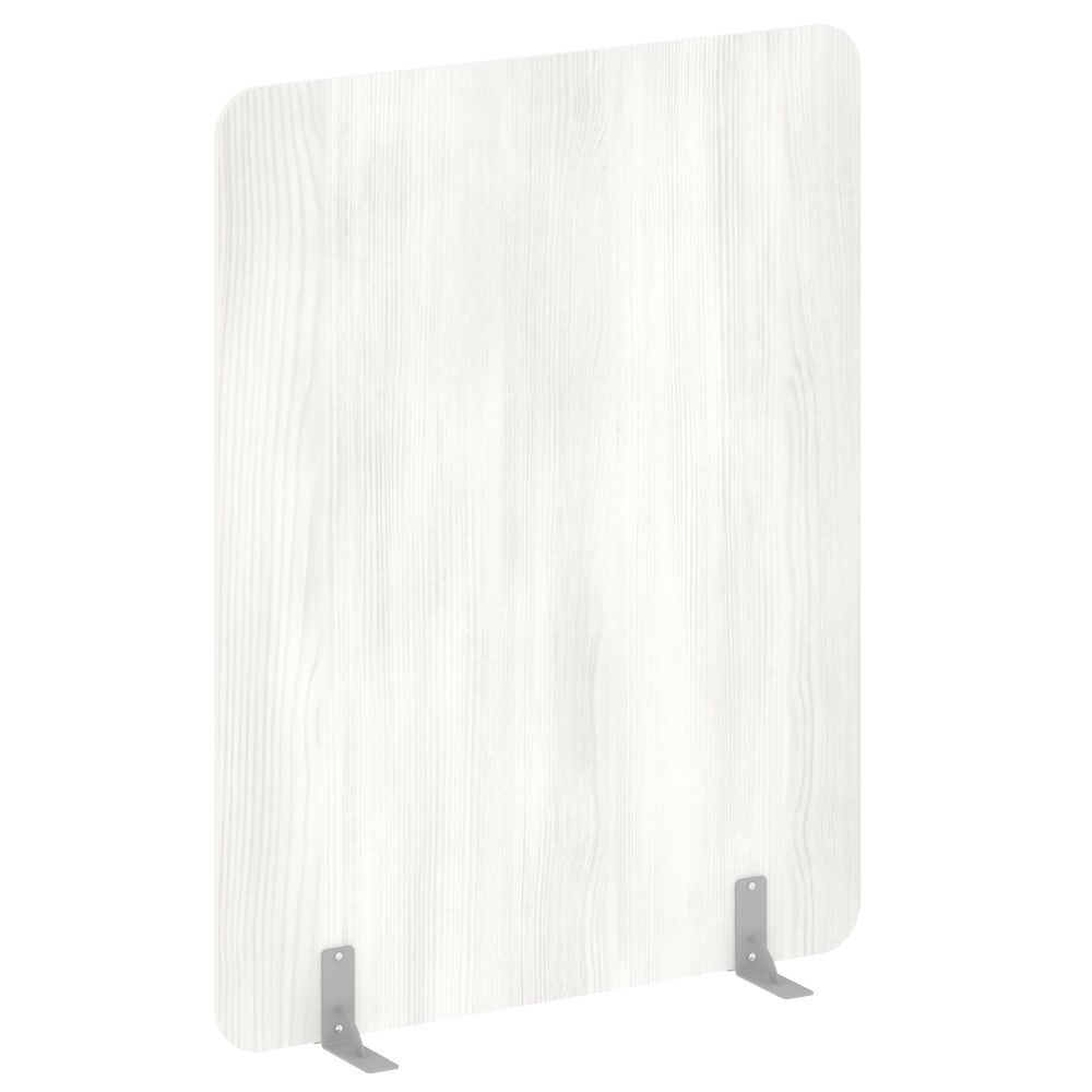 Перегородки на металлических опорах на фетровых подпятниках R-line DP.F-140-180 Снежная Патина