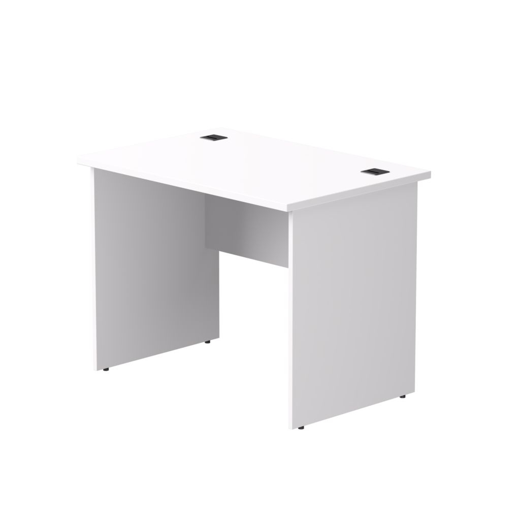 Стол прямой с опорами ЛДСП Everprof EVO 254S009 Белый