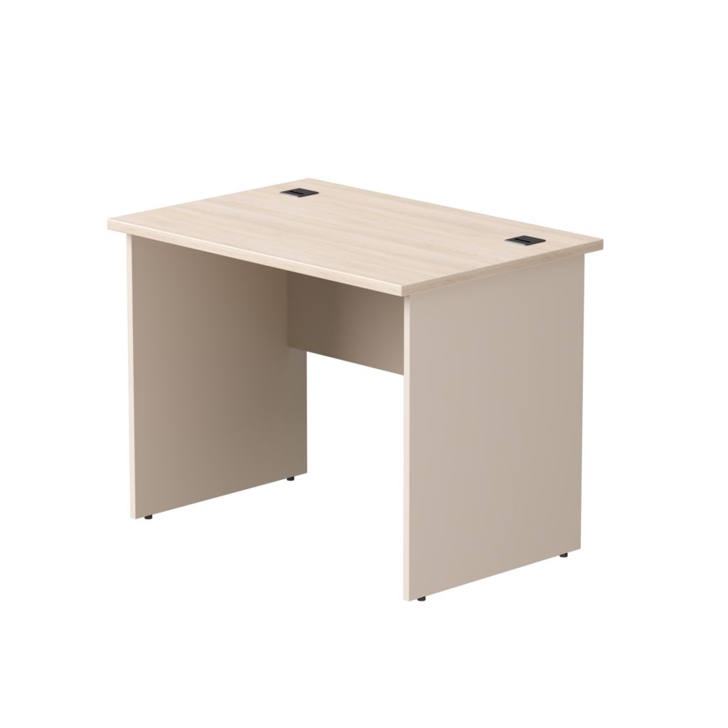 Стол прямой с опорами ЛДСП Everprof EVO 254S009 Дуб Соната Кашемир