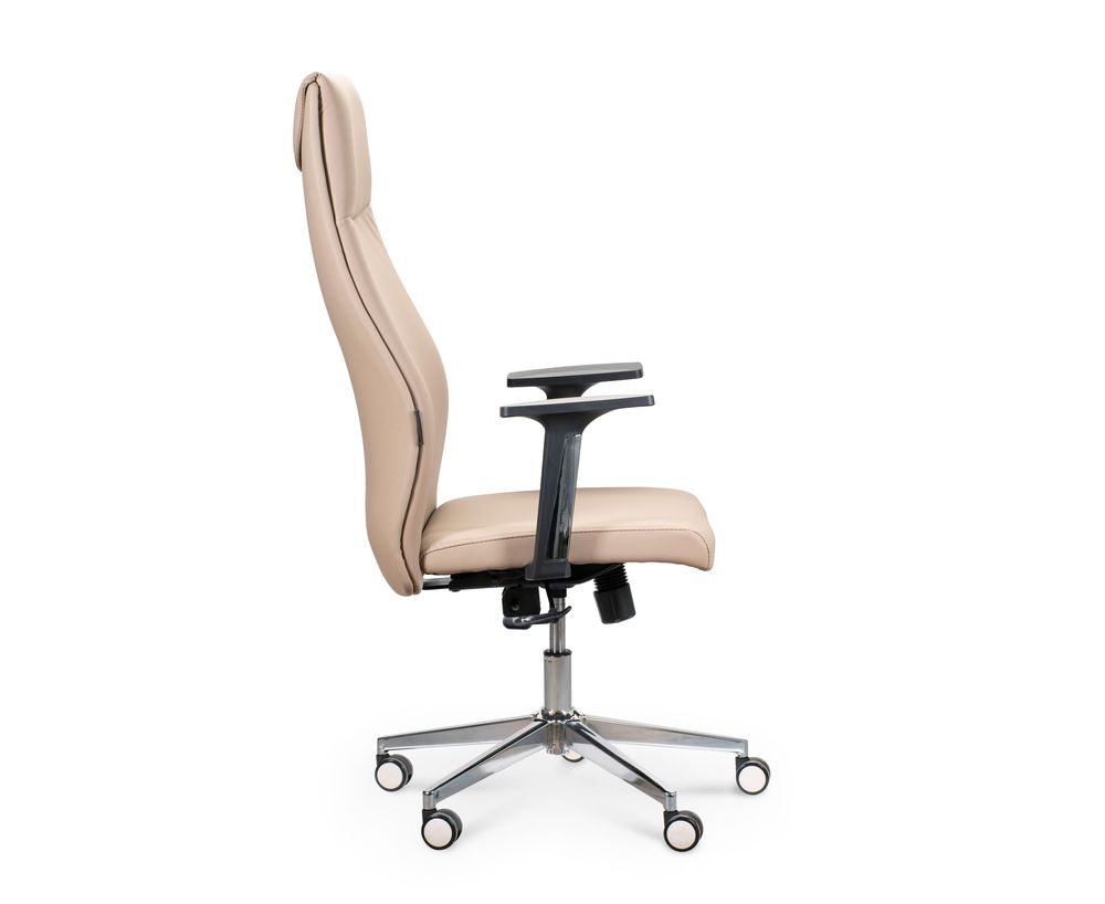 Кресло офисное Валенсия WH022-mokkaPU экокожа Мокка