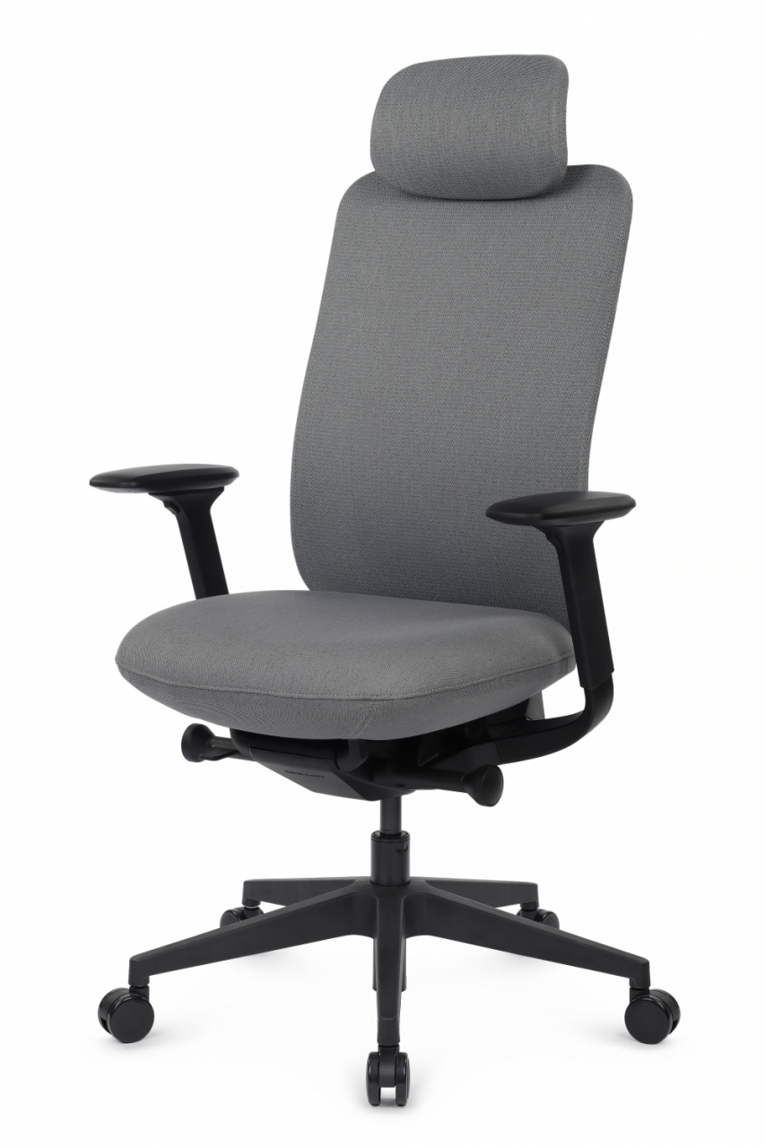 Кресло Antler EAN-001A Черный пластик/Серый