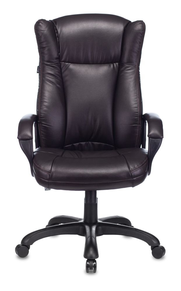 Кресло руководителя Бюрократ CH-879N Темно-коричневый NE-15