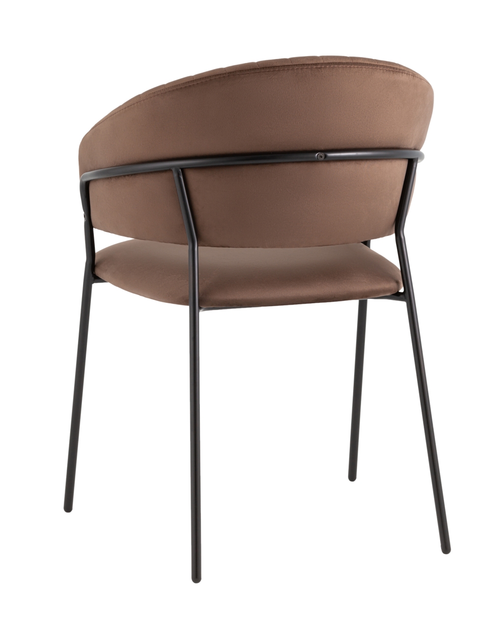 Стул Бруно велюр Коричневый