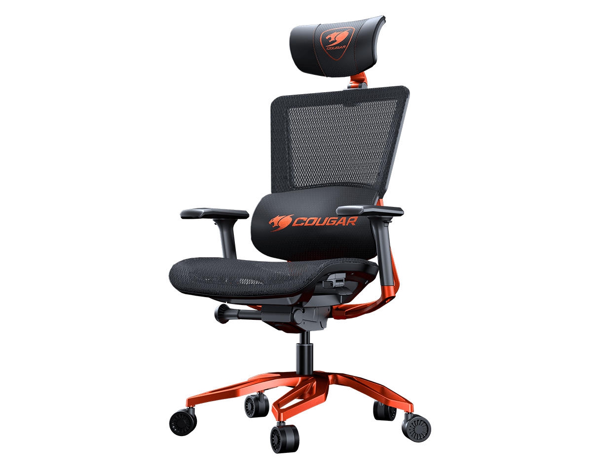 Кресло геймерское COUGAR ARGO Black orange