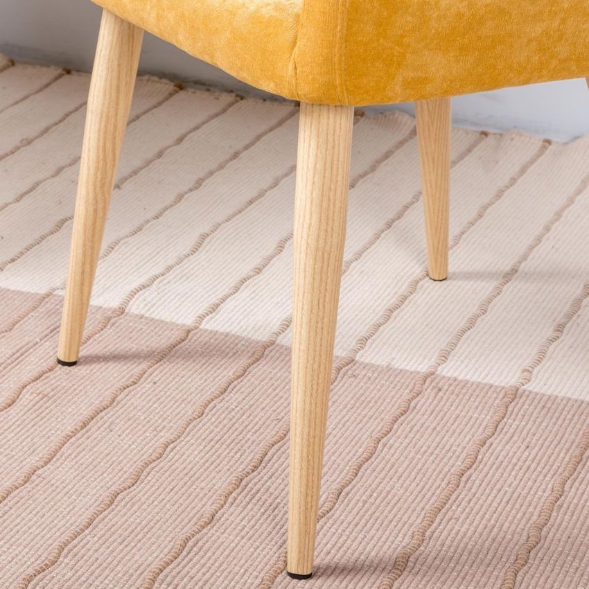 Стул Oscar Желт/Натуральный Дуб