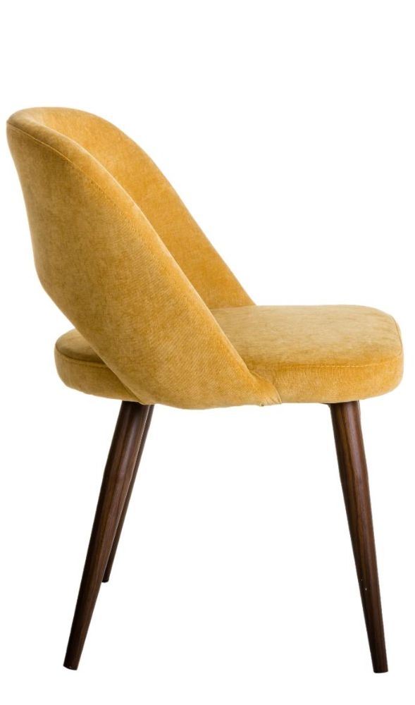 Стул Lars Желт/Темный Орех