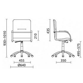Стул для персонала SAMBA GTP (BOX-2) RU V-18 1.007